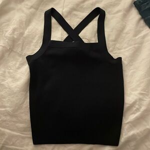 NWT Banana Republic knit cross back tank